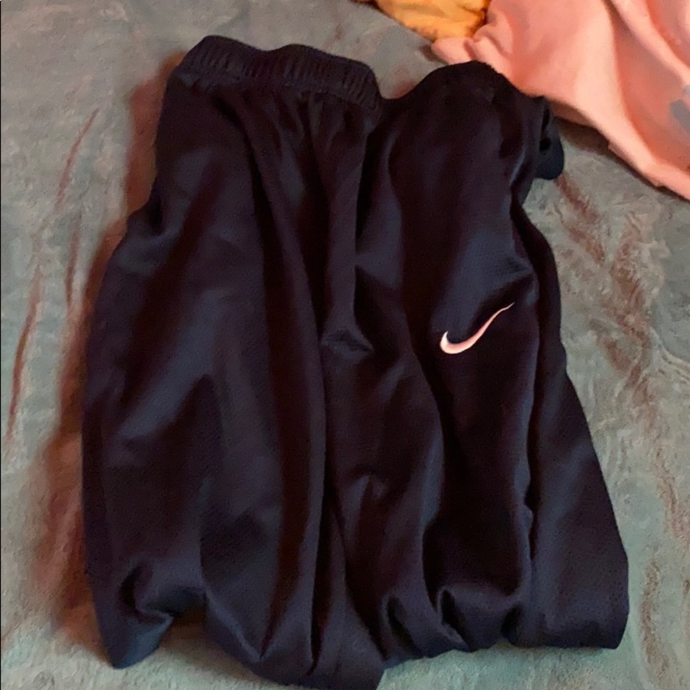 Blue nike sweats